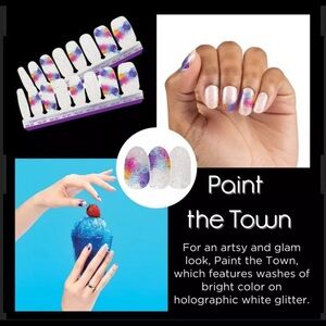 158. Color Street Nail Polish Strips - Paint the Town